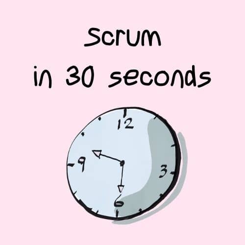 Scrum Overview in 30 Seconds